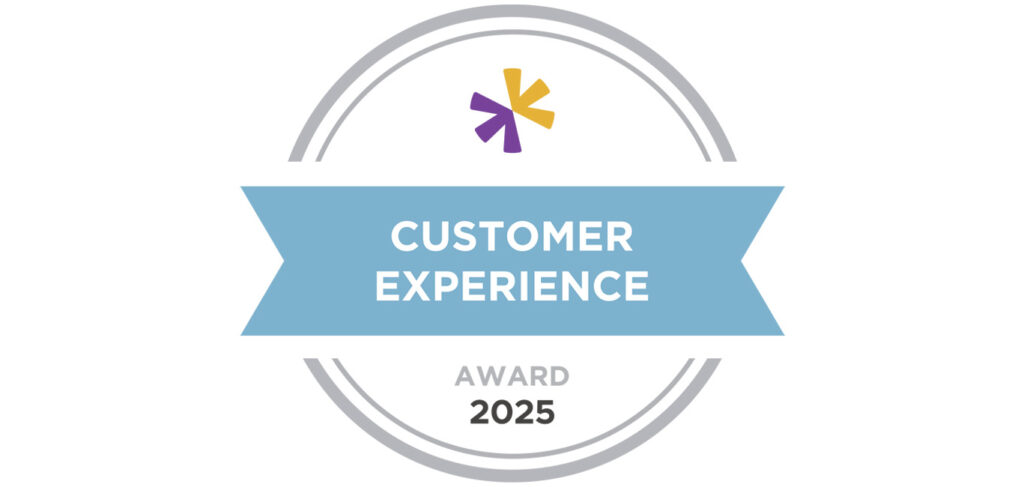 Customer Experience Award 2025 seal